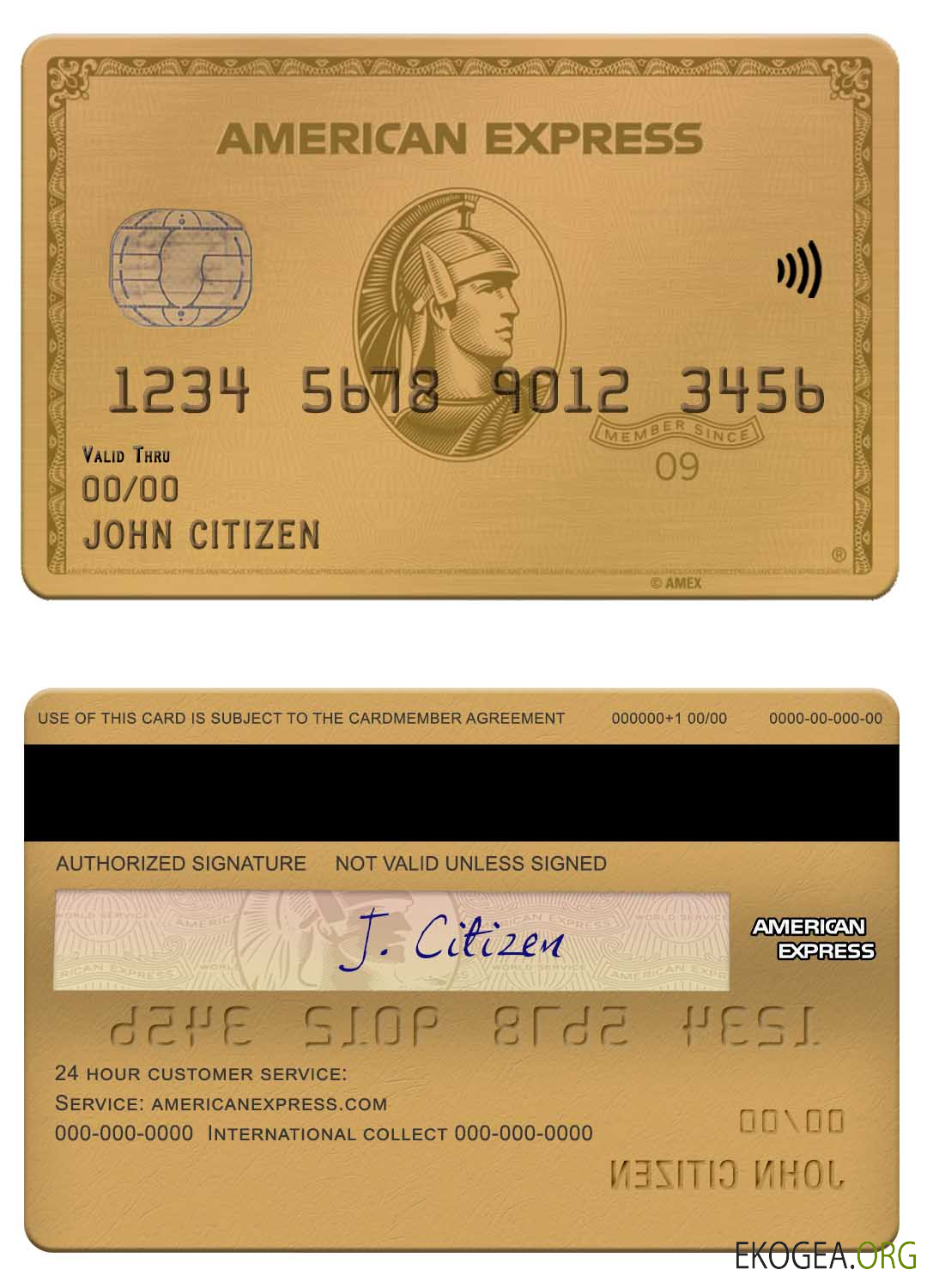 Carte d'or amex de la banque USA Texas 5Point Credit Union